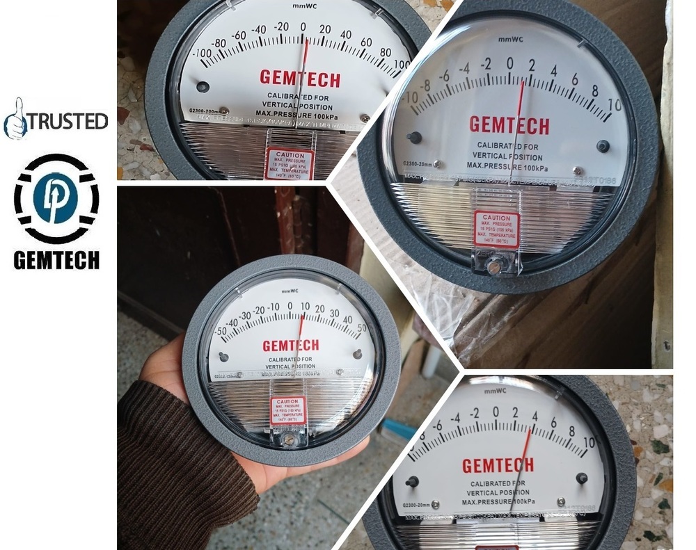 GEMTECH - DIFFERENTIAL PRESSURE GAUGE NR BY RIICO Industrial Area Manda Jaipur