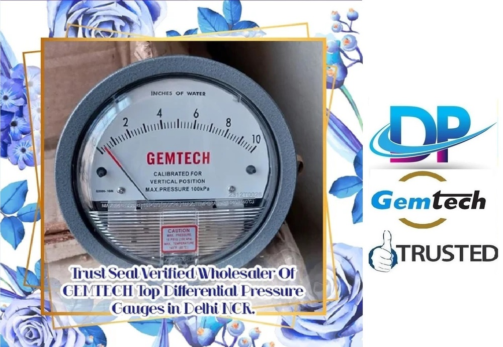 GEMTECH - DIFFERENTIAL PRESSURE GAUGE NR BY RIICO Industrial Area Manda Jaipur