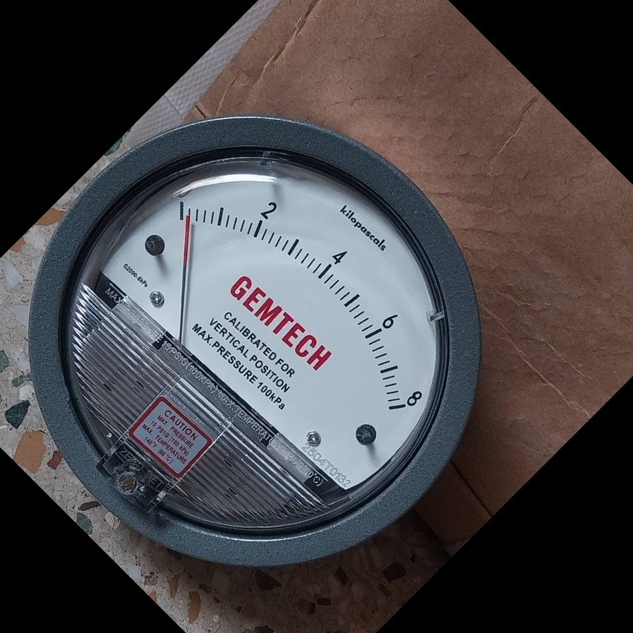 GEMTECH DIFFERENTIAL PRESSURE GAUGE FROM TECHNOCRATS INDUSTRIAL ESTATE HYDERABAD