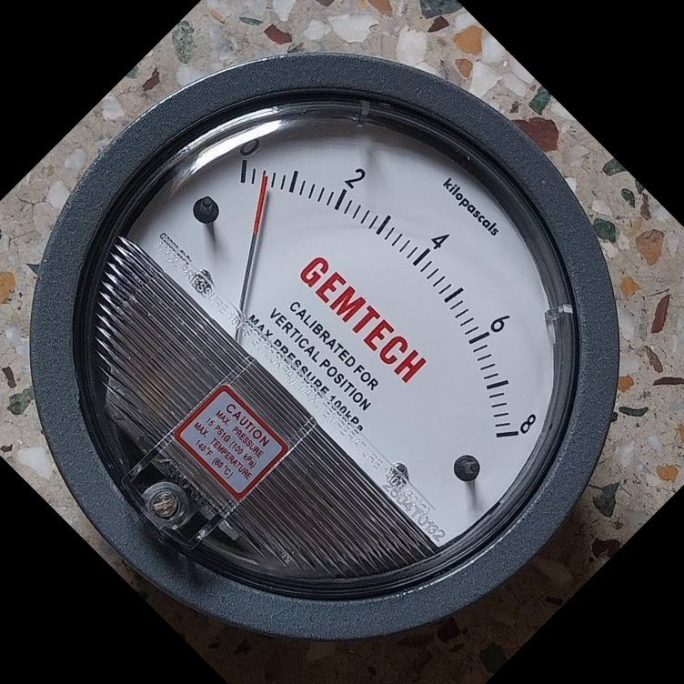 GEMTECH DIFFERENTIAL PRESSURE GAUGE FROM TECHNOCRATS INDUSTRIAL ESTATE HYDERABAD
