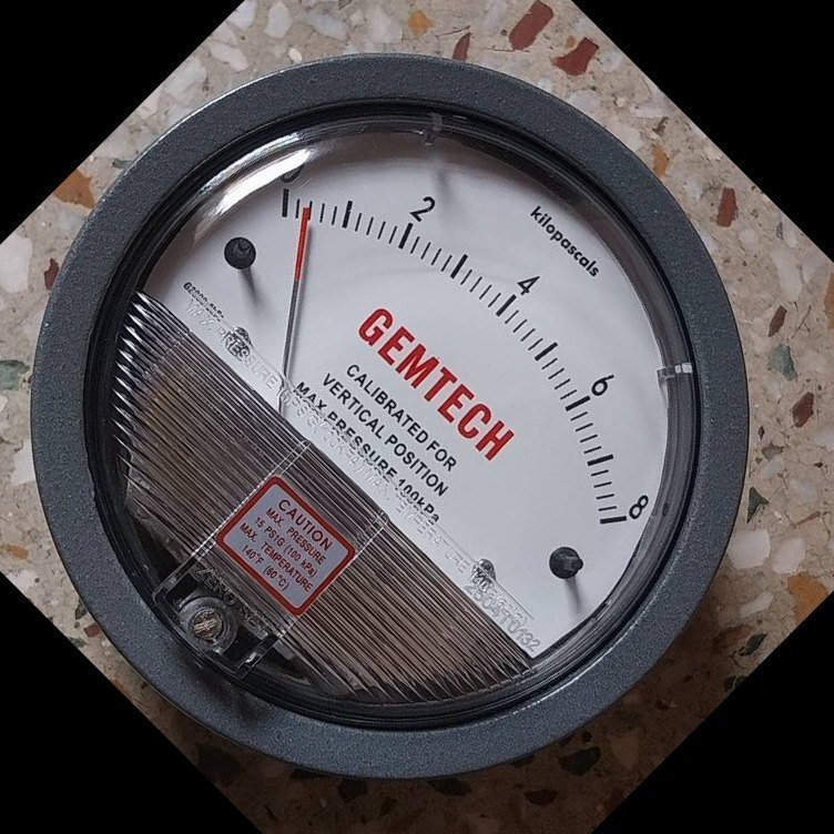 GEMTECH DIFFERENTIAL PRESSURE GAUGE FROM TECHNOCRATS INDUSTRIAL ESTATE HYDERABAD
