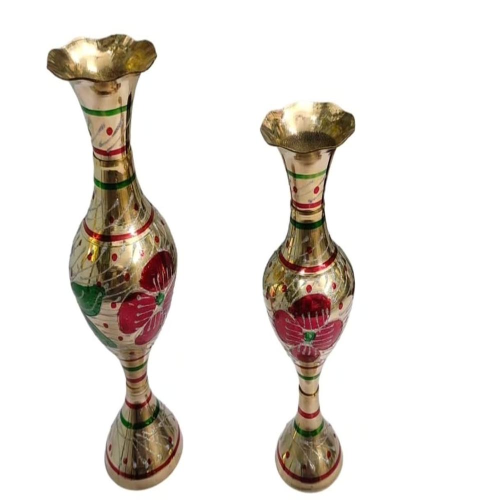 Brass Flower Pot - Color: Golden