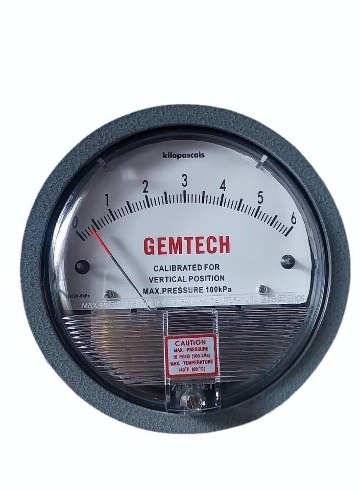 GEMTECH DIFFERENTIAL PRESSURE GAUGE NEAR Talegaon Industrial Area Maharashtra
