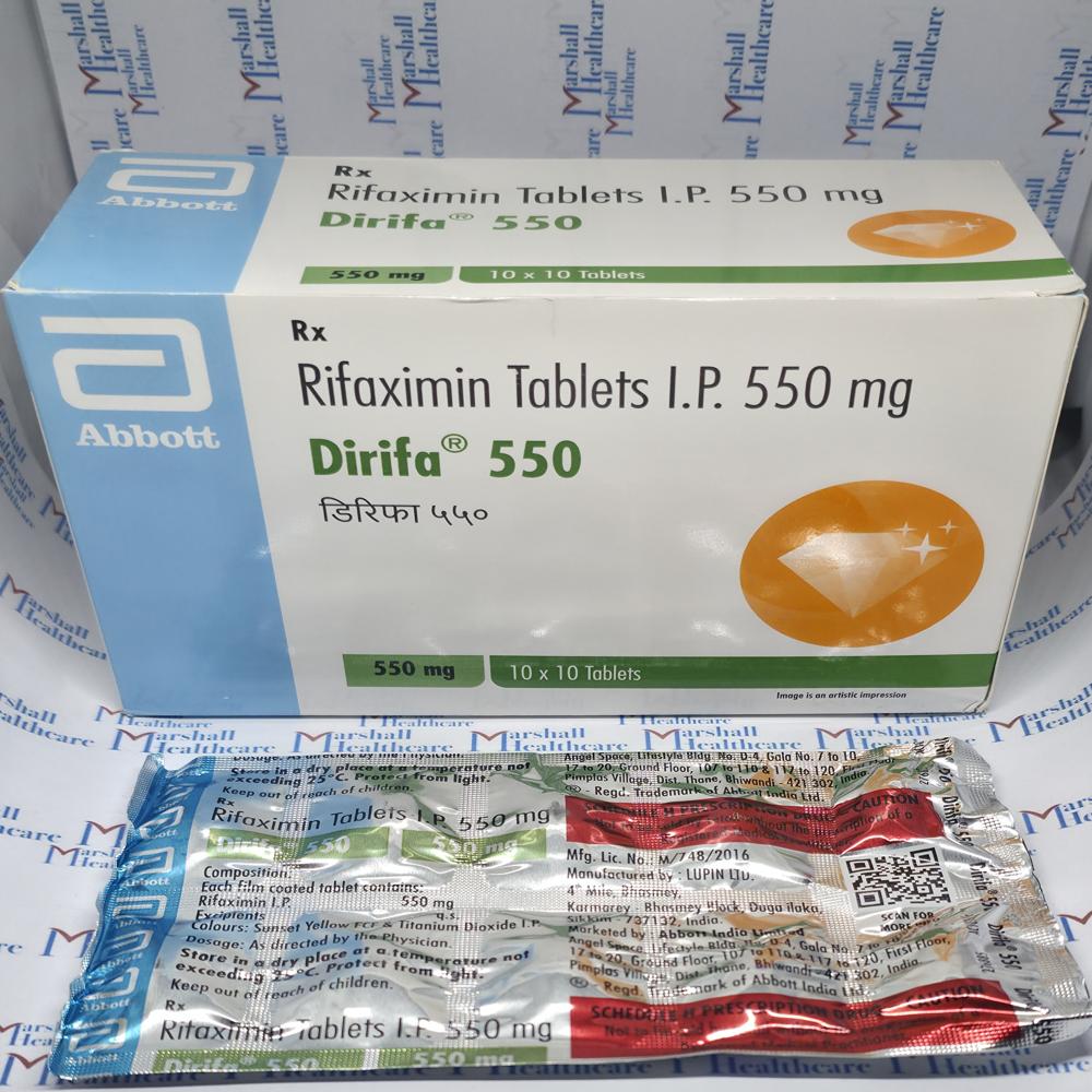 Rifaximin Tablets 550 Mg
