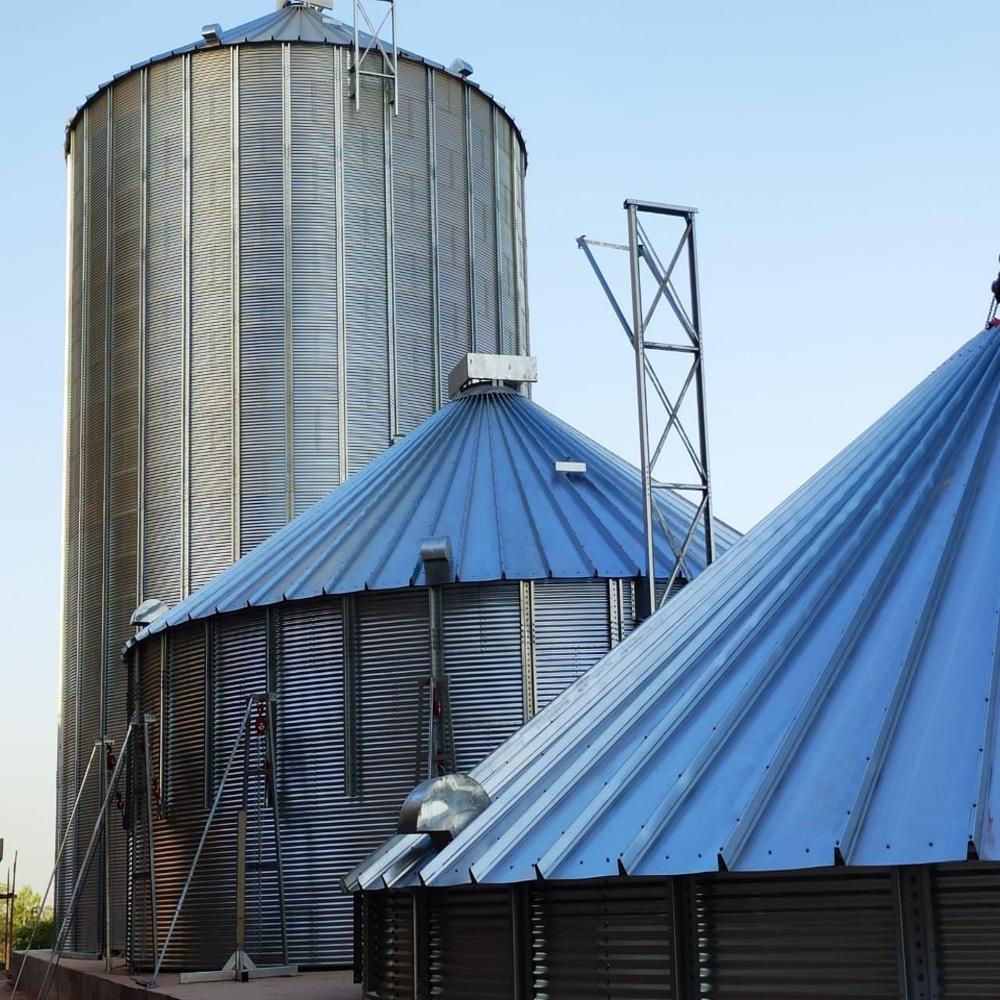 Flat Bottom Silos - Application: Industrial