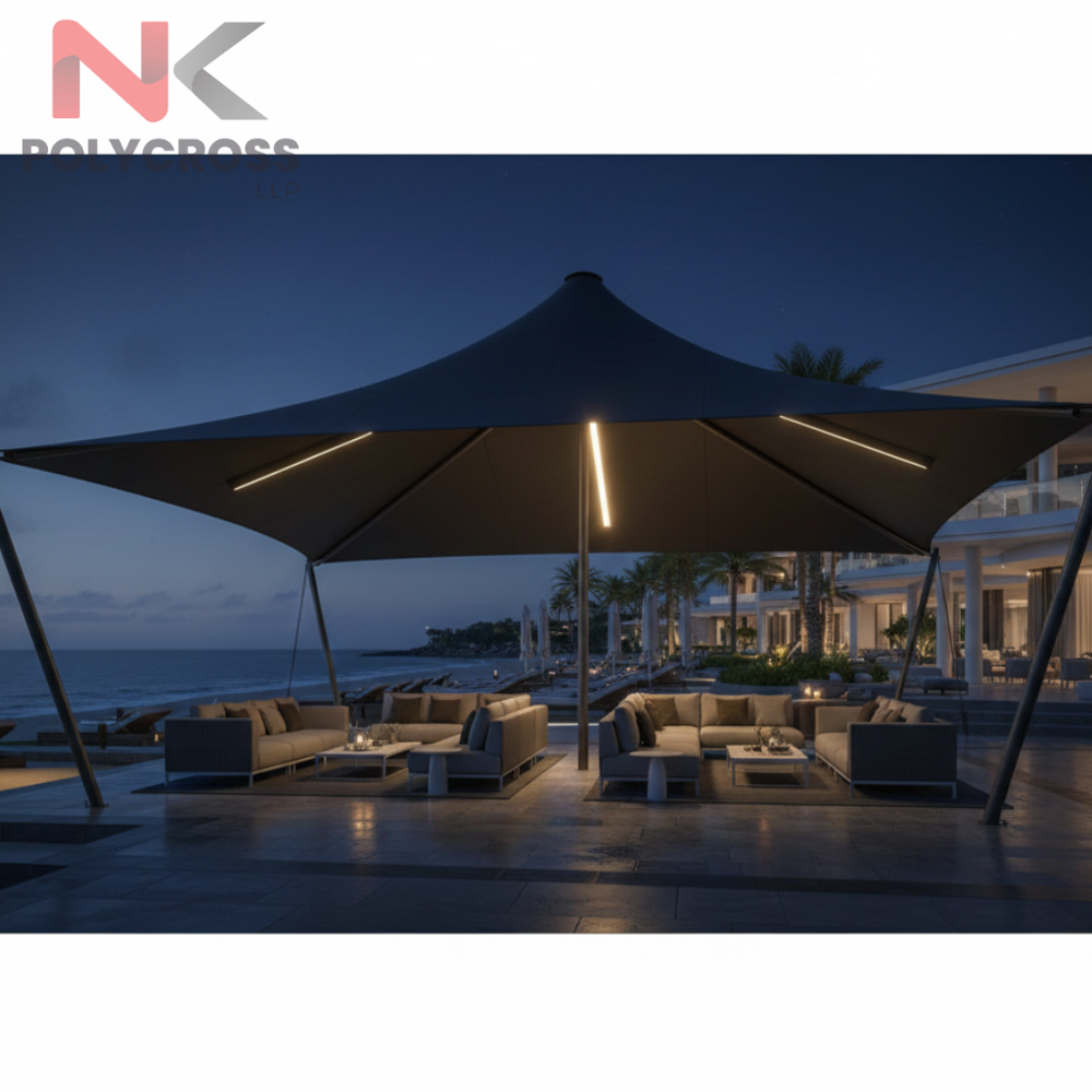 Hotel Poolside Shade