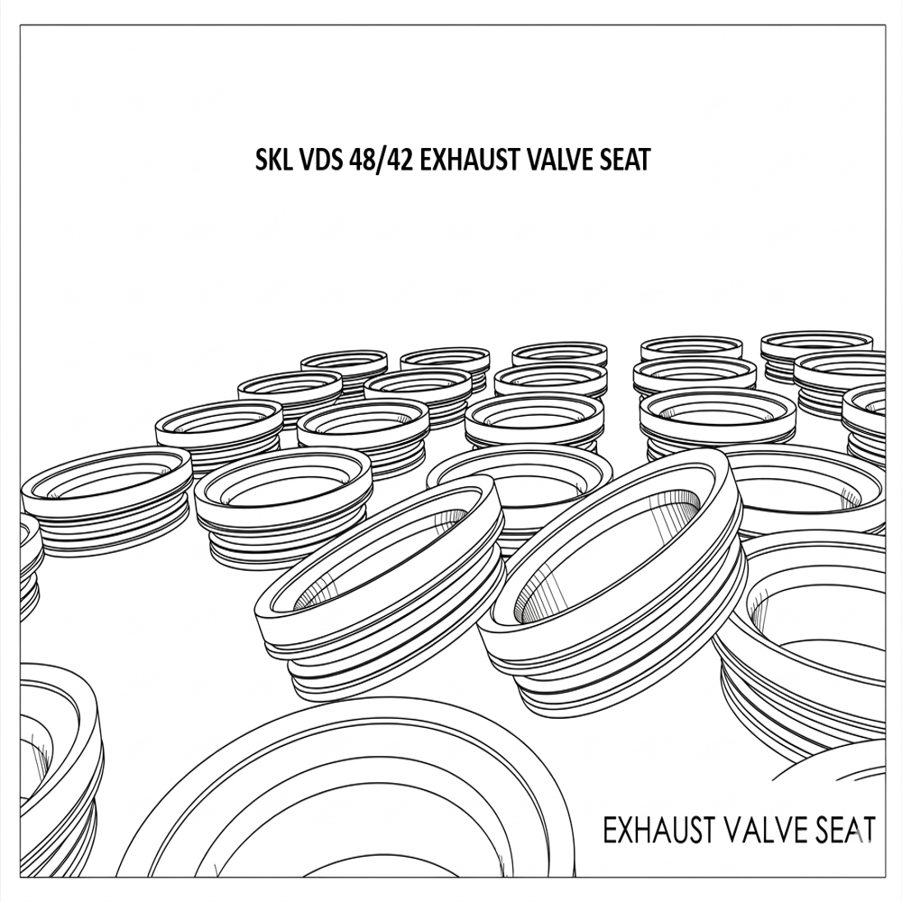 Skl Vds 48/42 Exhaust Valve Seat - Material: Alloy Steel