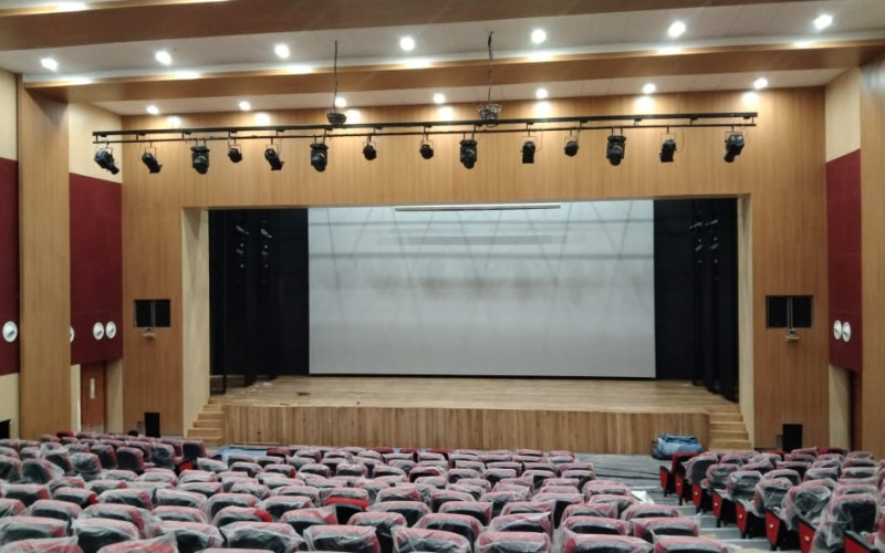 Auditorium Stage Projection Screen 
