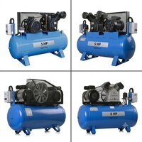 5hp Electric Reciprocating Air Compressor - Air Flow Capacity: 18-21 Cfm