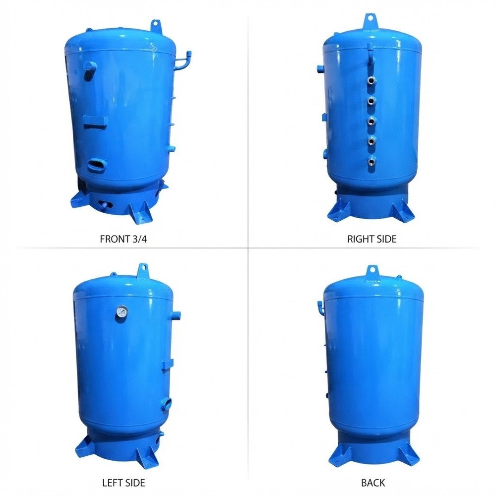 Vertical Air Receiver Tank