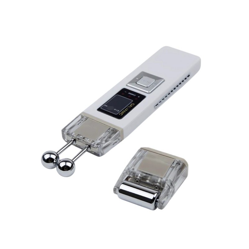 Kostech Mini Portable Galvanic Microcurrent Eye Massager Wrinkle Dark Circles Instrument - Color: White