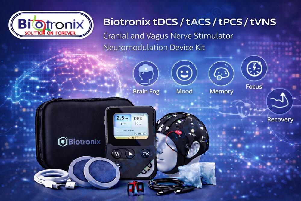 Advanced Electrical Brain And Vagus Therapy Machine