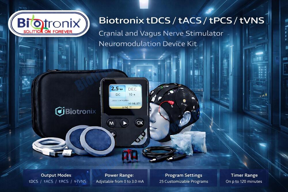 Advanced Electrical Brain And Vagus Therapy Machine