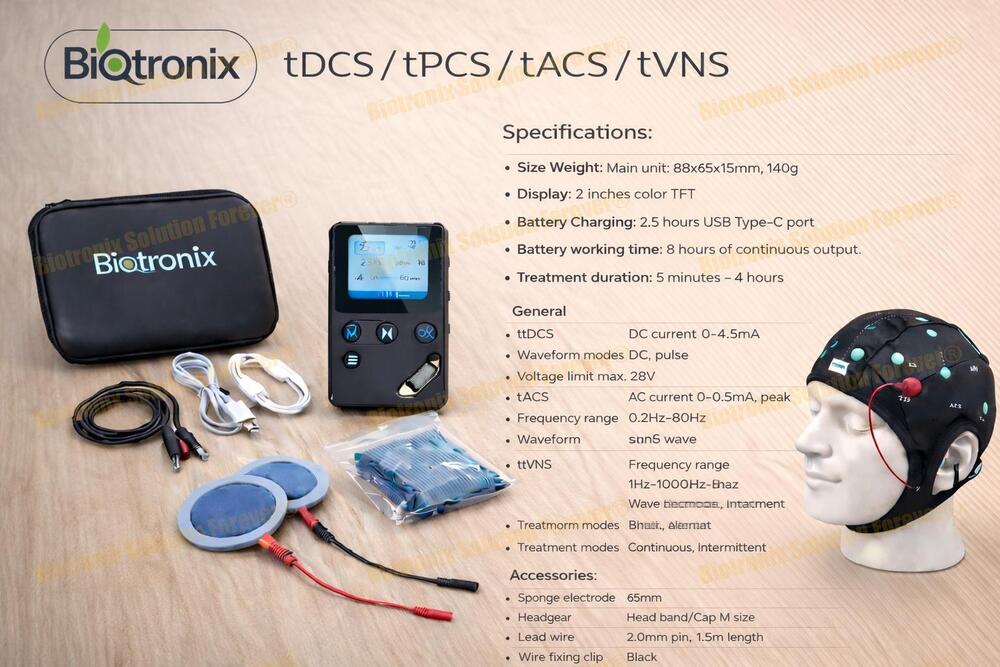 Clinical TDCS TACS And TVNS Therapy System