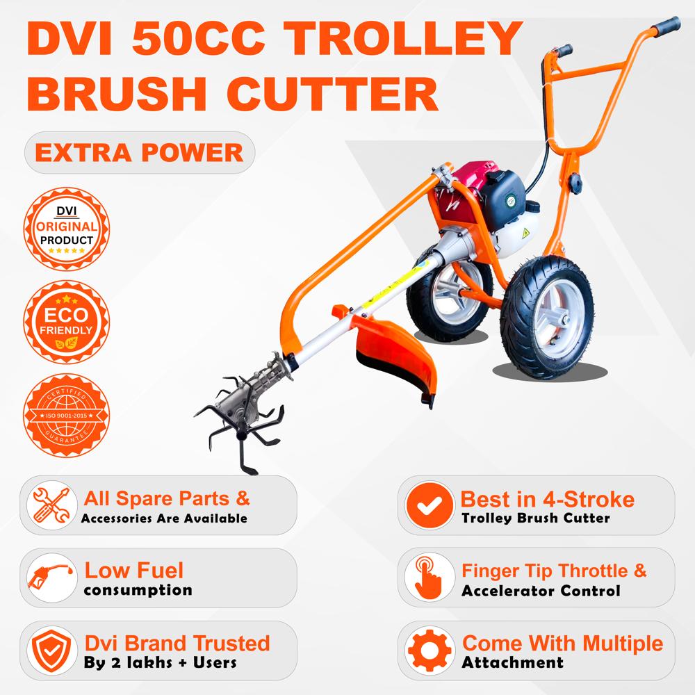 Wheel Type Brush Cutter with Cultivator