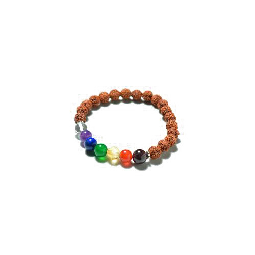 Rudraksha 7 Chakra Bracelet