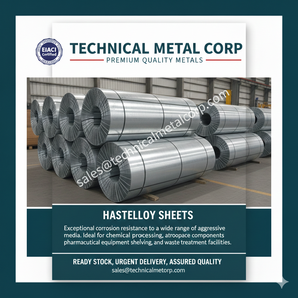 Hastelloy Sheets - Customized Polished Gray Steel Sheets | Other Steel Type For Versatile Construction Applications