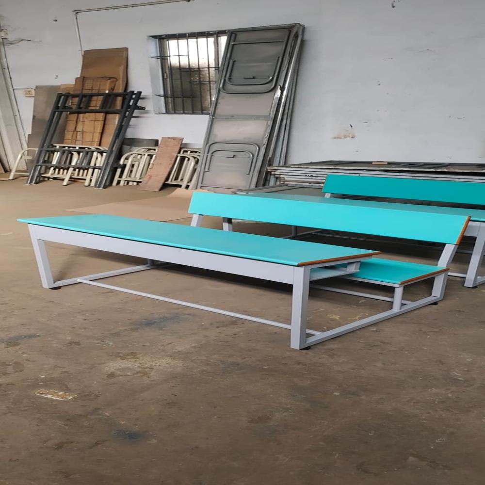 School Desk And Bench Set For Classroom