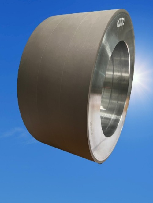 Centerless Grinding Wheel - Aluminium Oxide/silicon Carbide, 250-500mm Diameter, Resin Bonded, Ra 0.2 Micron Surface Finish, Ansi B7.1 / Is 551