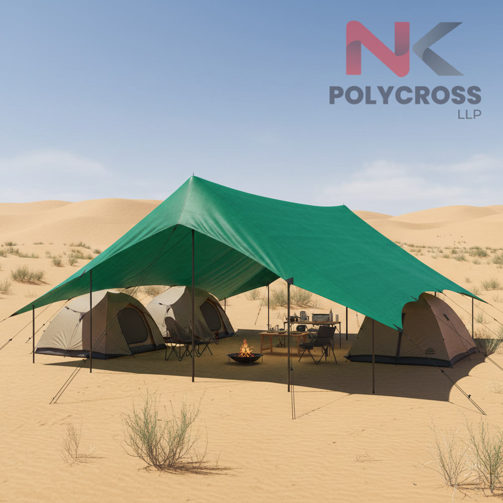 Mountain Base Camp Cover - Color: Blue