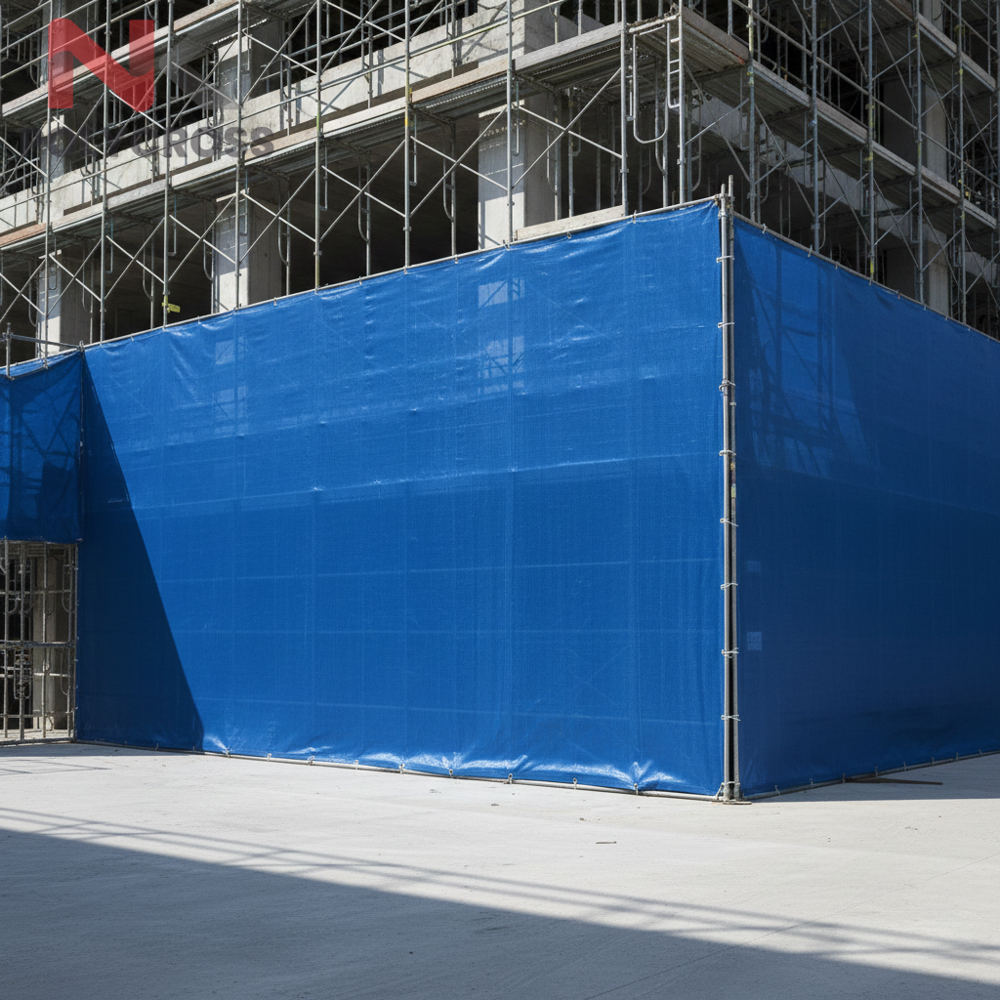 Storm Barrier Sheet - Application: Emergency Roof Protection Construction Site Safety Cover Temporary Building Protection Warehouse & Open Yard Protection Relief & Disaster Management Use Equipment & Material Cover