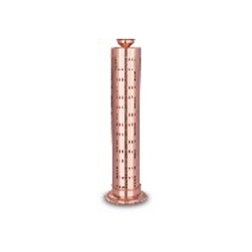 Copper Pleated Stainless Steel Swastik Bambu Stand