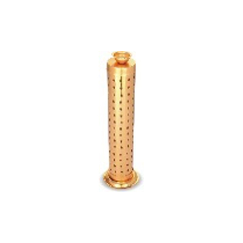 Gold Pleated Stainless Steel Bambu Stand