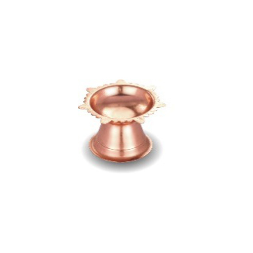 Copper Pleated Stainless Steel 2no Diya
