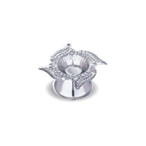 Stainless Steel Swastik Diya