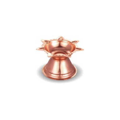Copper Pleated Stainless Steel 8no Diya
