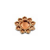 Copper Nao Mukhi Ganga Diya