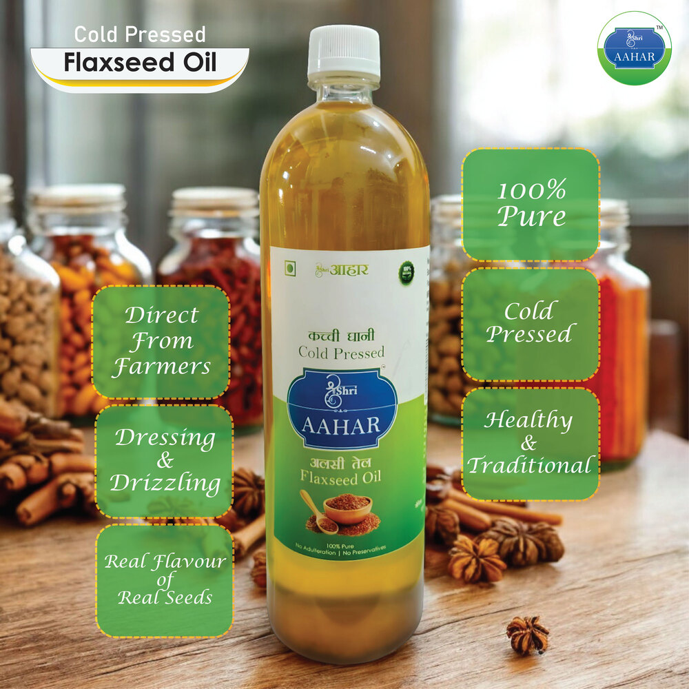 Cold Pressed Flaxseed Oil