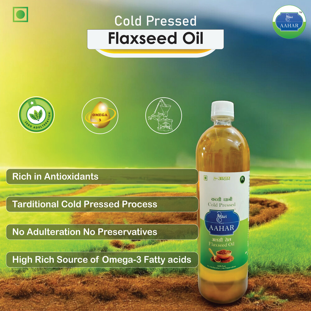 Cold Pressed Flaxseed Oil
