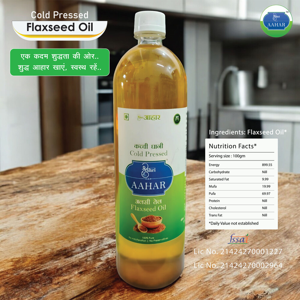 Cold Pressed Flaxseed Oil