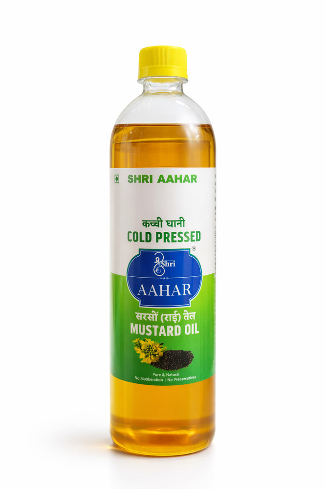Shri Aahar Mustard Cold Pressed Oil