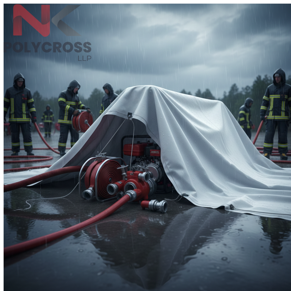 Firefighting Gear Cover - Application: Fire Brigade Stations Industrial Safety Departments Construction Sites Oil & Gas Plants Warehouses & Factories Emergency Response Vehicles