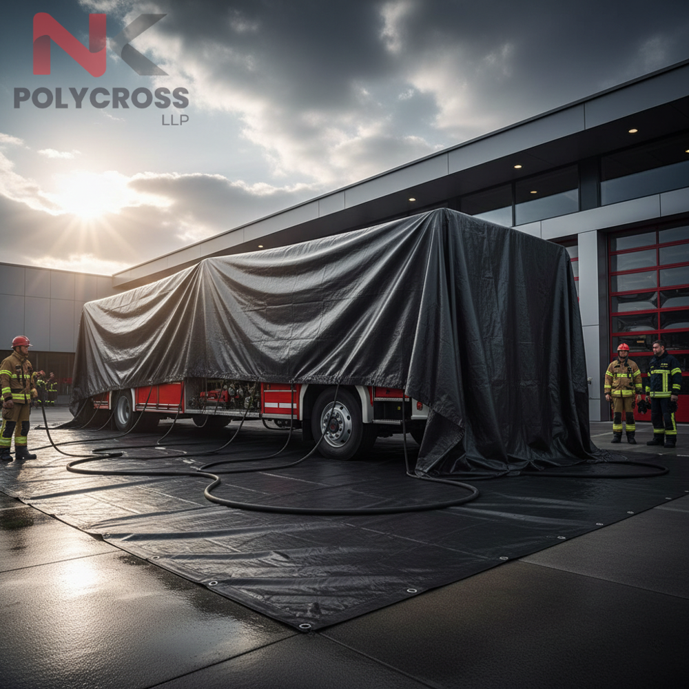 Firefighting Gear Cover - Application: Fire Brigade Stations Industrial Safety Departments Construction Sites Oil & Gas Plants Warehouses & Factories Emergency Response Vehicles