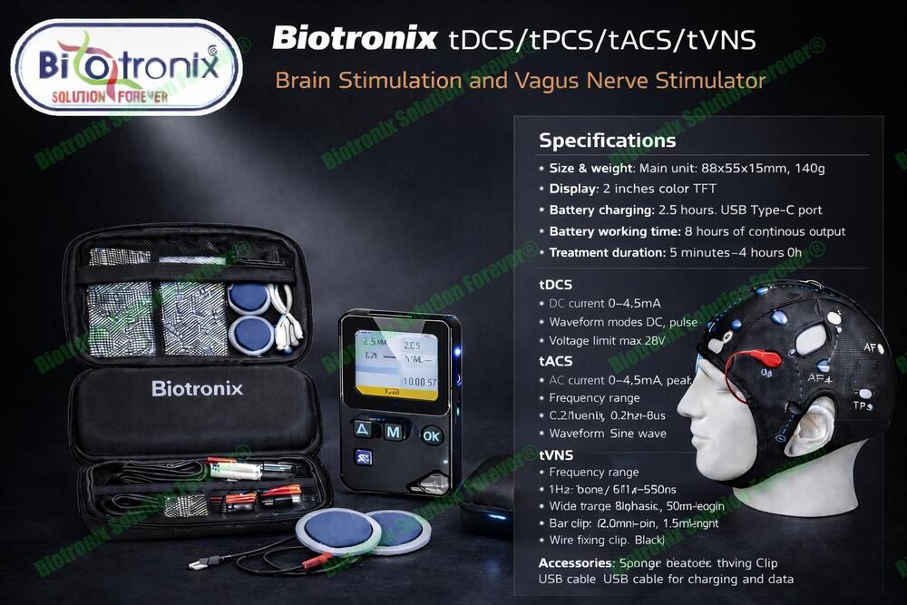 Professional Hospital Use Transcranial And Vagus Stimulator