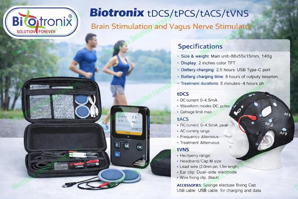 Professional Hospital Use Transcranial And Vagus Stimulator