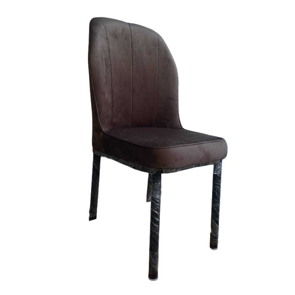 Classic Velvet Brown Office Chair
