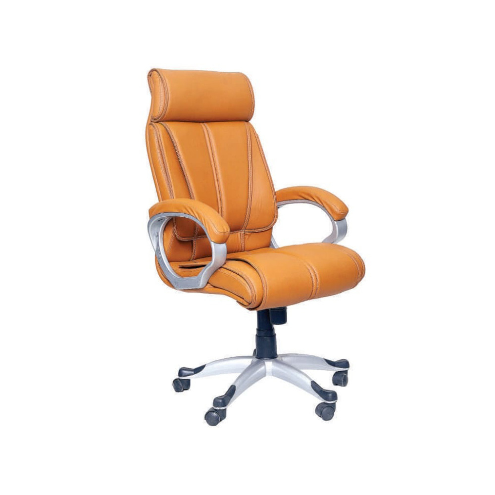 Directors Tan High-Back Chair