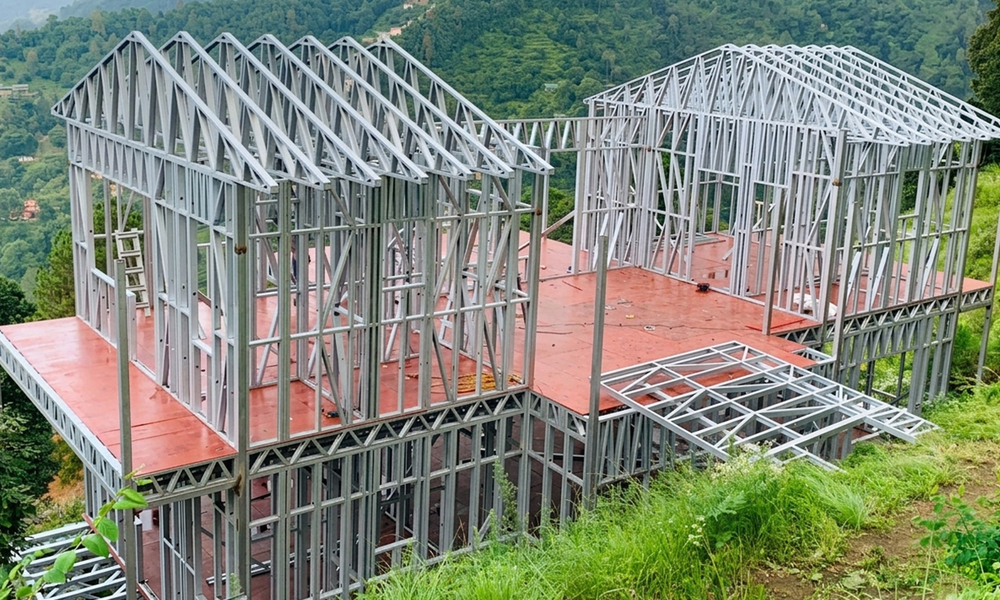 Light Gauge Framing System (Lgfs) - Color: As Per Customer Requirement