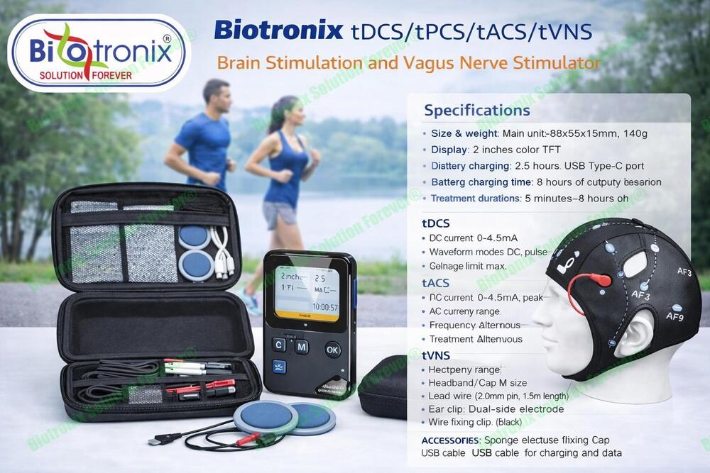 Clinical Grade Transcranial And Vagus Nerve Therapy Equipment