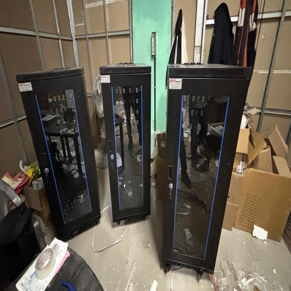 Telecom Data Rack - Color: Blue