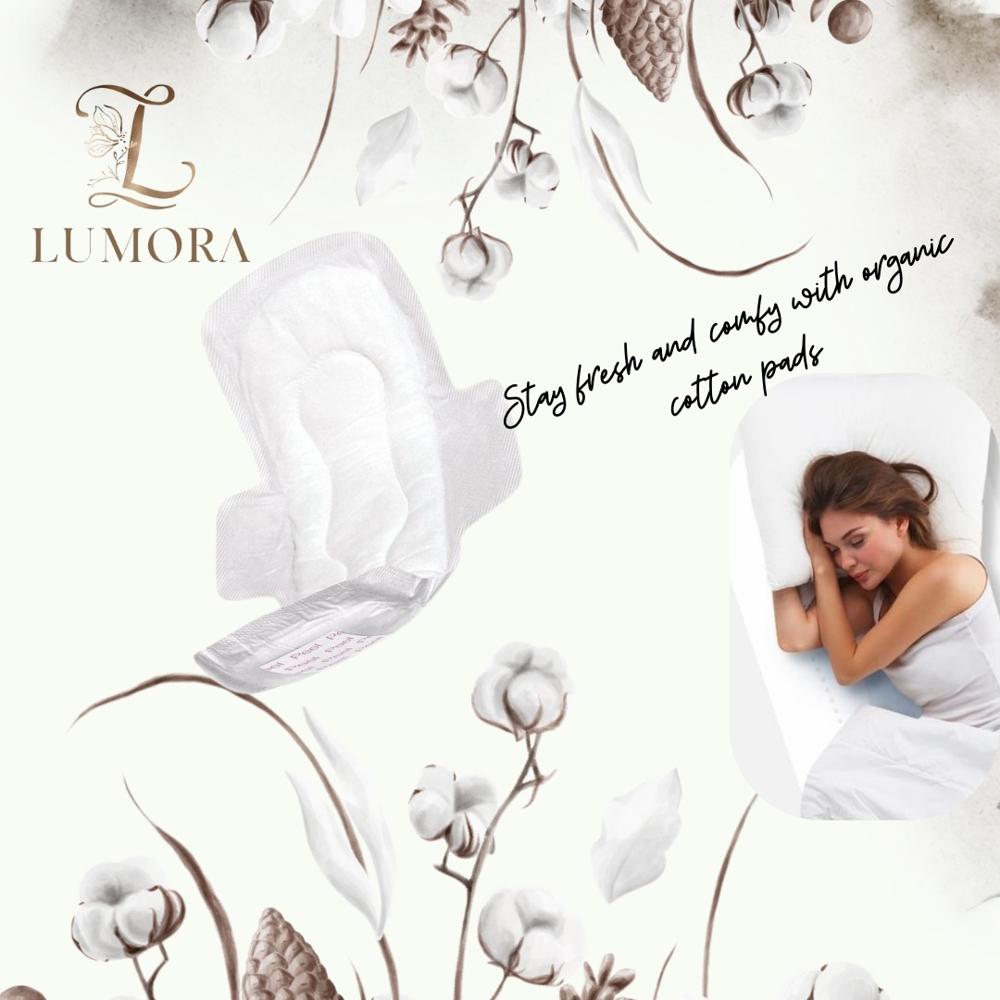 Sanitary Napkins - Non-woven Fabric 280mm X 155mm White, Leak Guard Core, Ultra-soft Contoured Surface, Air-permeable Back Sheet, Individually Wrapped, Wings