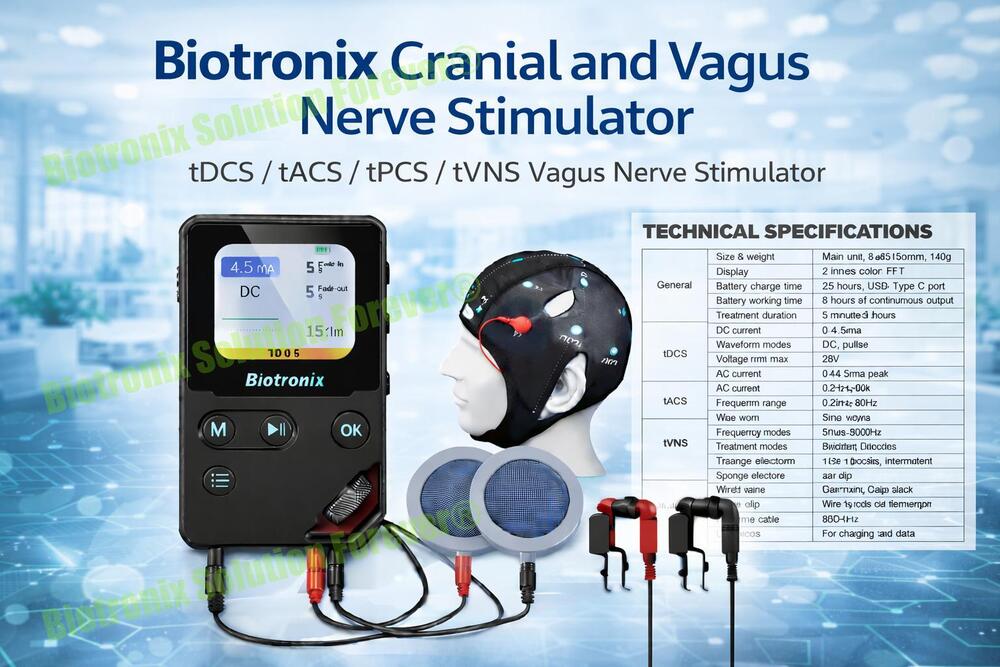 Medical Grade Brain And Vagus Stimulator