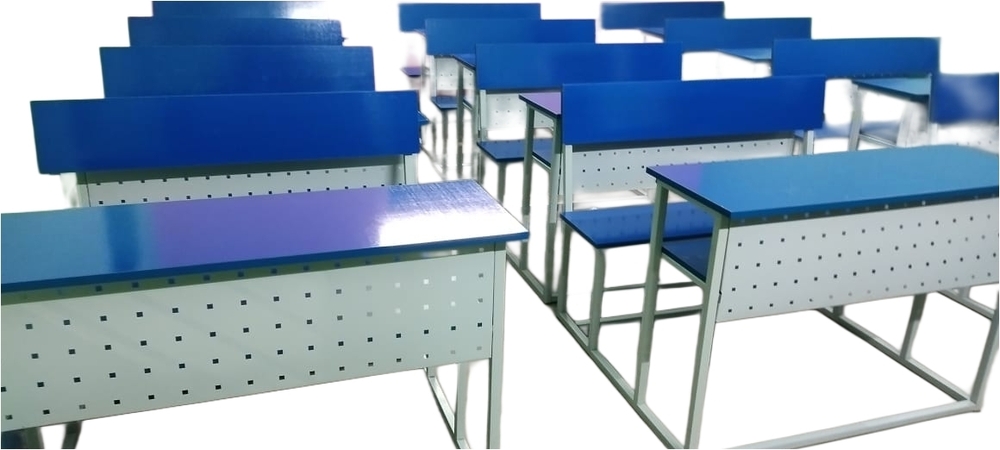 Heavy Duty Row Seating School Desk