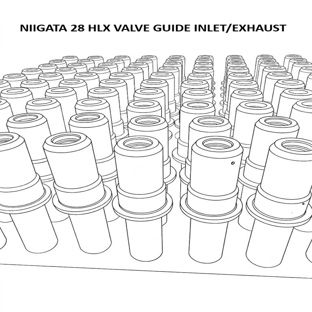 NIIGATA 28 HLX Valve Guide Inlet/Exhaust