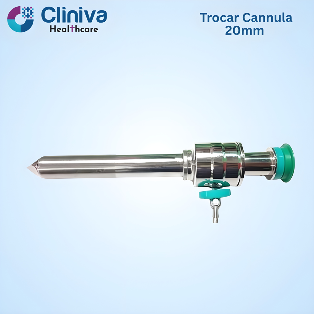 Laparoscopic Trocar Cannula 20mm Stainless Steel