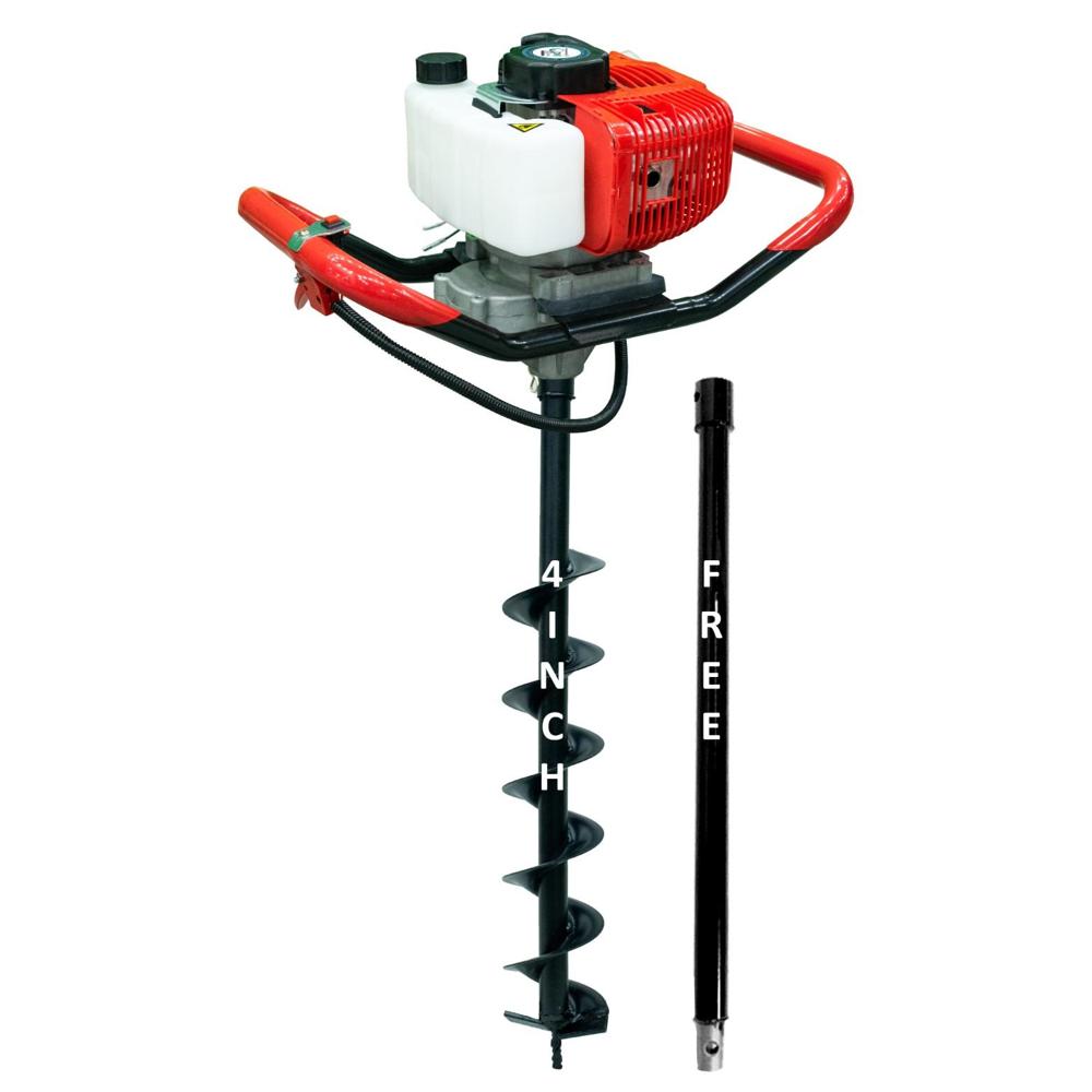 52cc Earth Auger with 4 inch bit